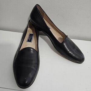 Bragano Cole-Haan Black Leather Loafers Men’s Size 13M